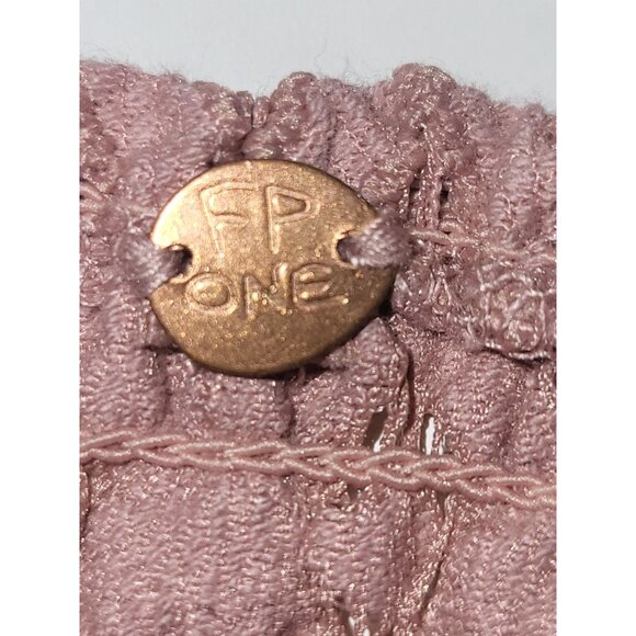 Free People Intimately Lace & Ruffle Mini Dress Rose Pink S - Picture 7 of 7